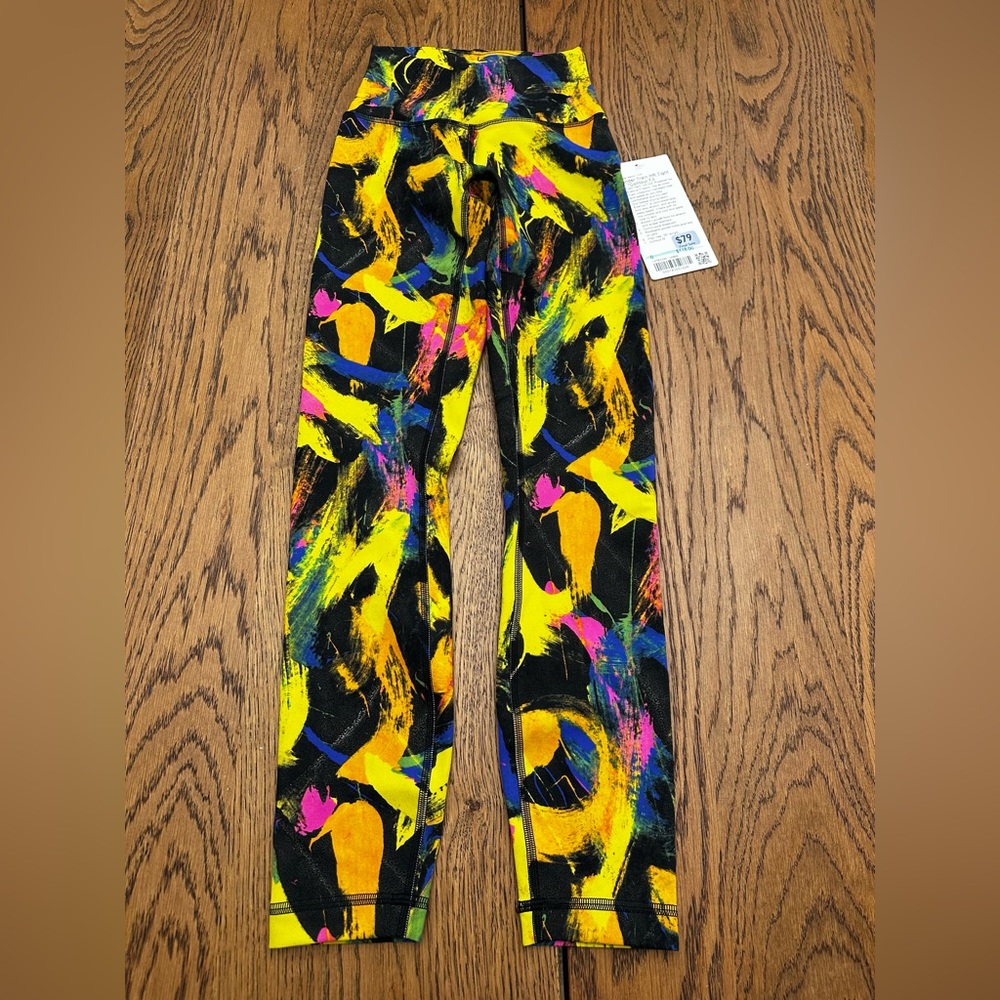 lululemon athletica Kids Leggings - Black, Yellow, Pink, Blue